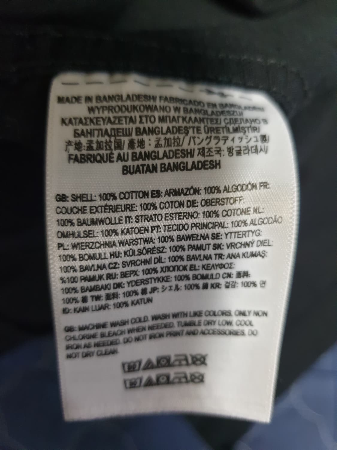 (단종매물) 반스 립스탑 로고패치 더블포켓 워크 반팔셔츠 블랙 (L) 상품이미지5