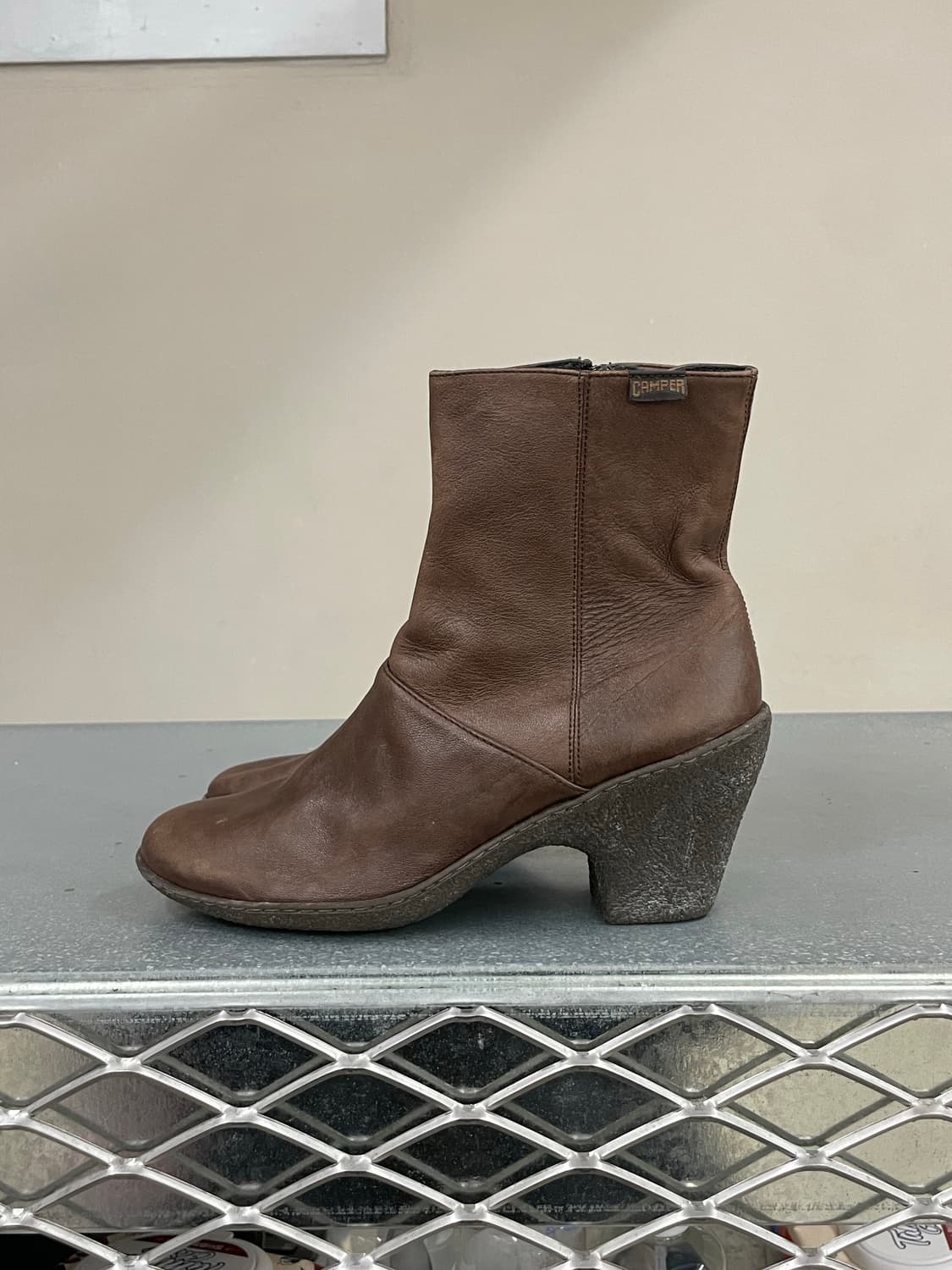 캠퍼 앵클부츠 브라운 38 상품이미지1