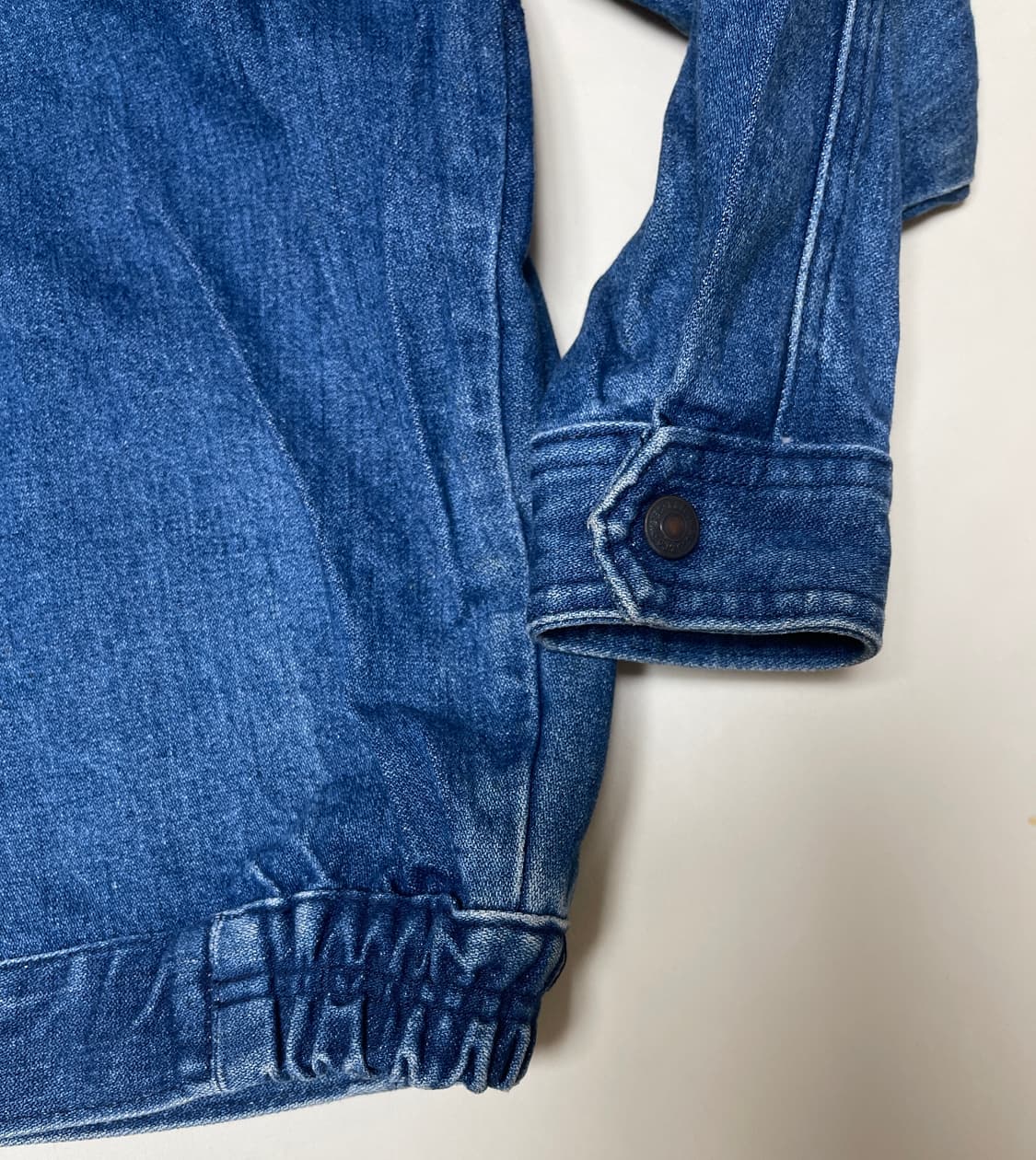 리바이스 80s 한주통상 데님 워크 봄버 자켓  상품이미지6