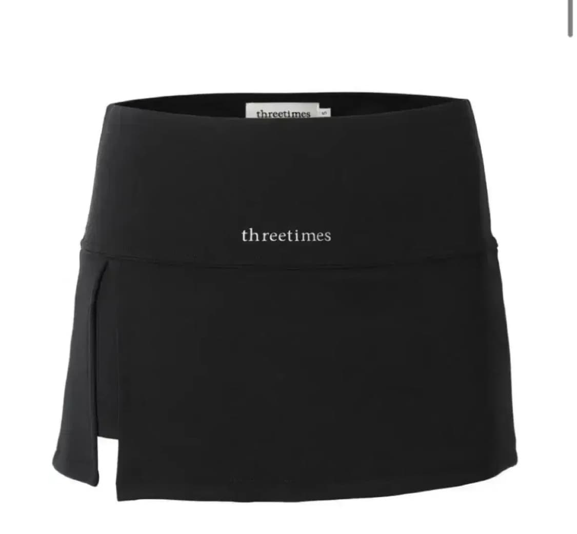 쓰리타임즈 에슬레틱 슬릿스커트 M 상품이미지1