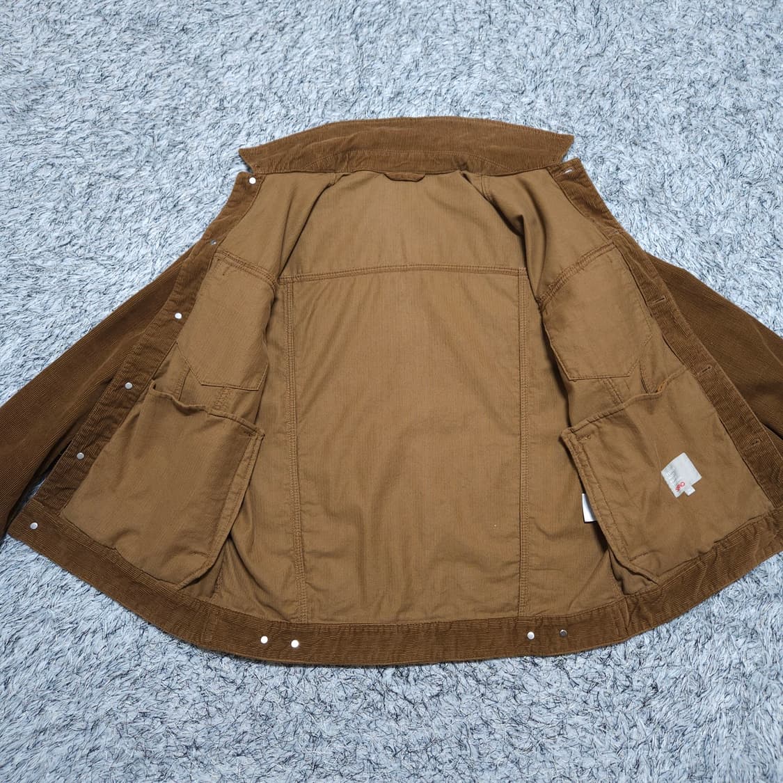 스파오) XL 남자 코듀로이 셔츠형자켓 / 왕눈이샵 상품이미지8