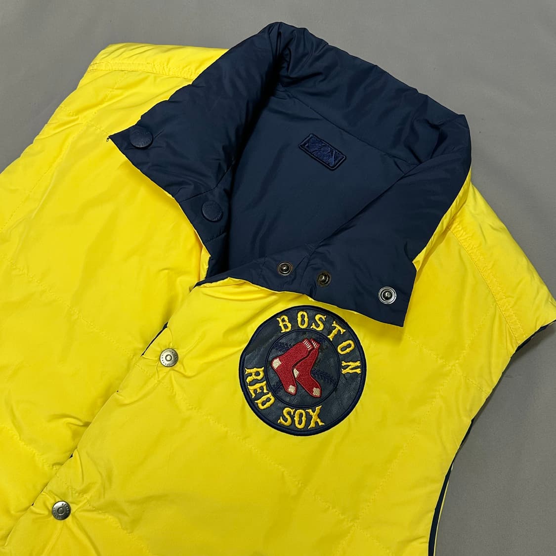 MLB 00s 보스턴레드삭스 양면 패딩조끼 105 상품이미지4