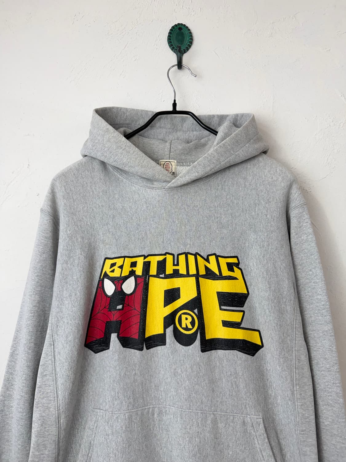 00s 베이프 스파이더맨 로고 후디 상품이미지2