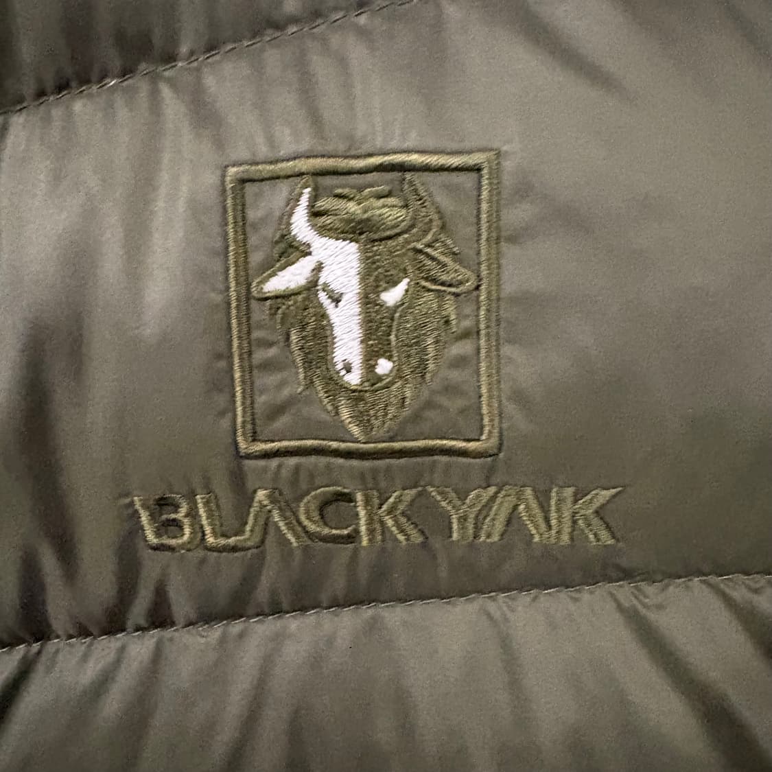 블랙야크 B 제로 경량 구스패딩 105 카키 상품이미지5