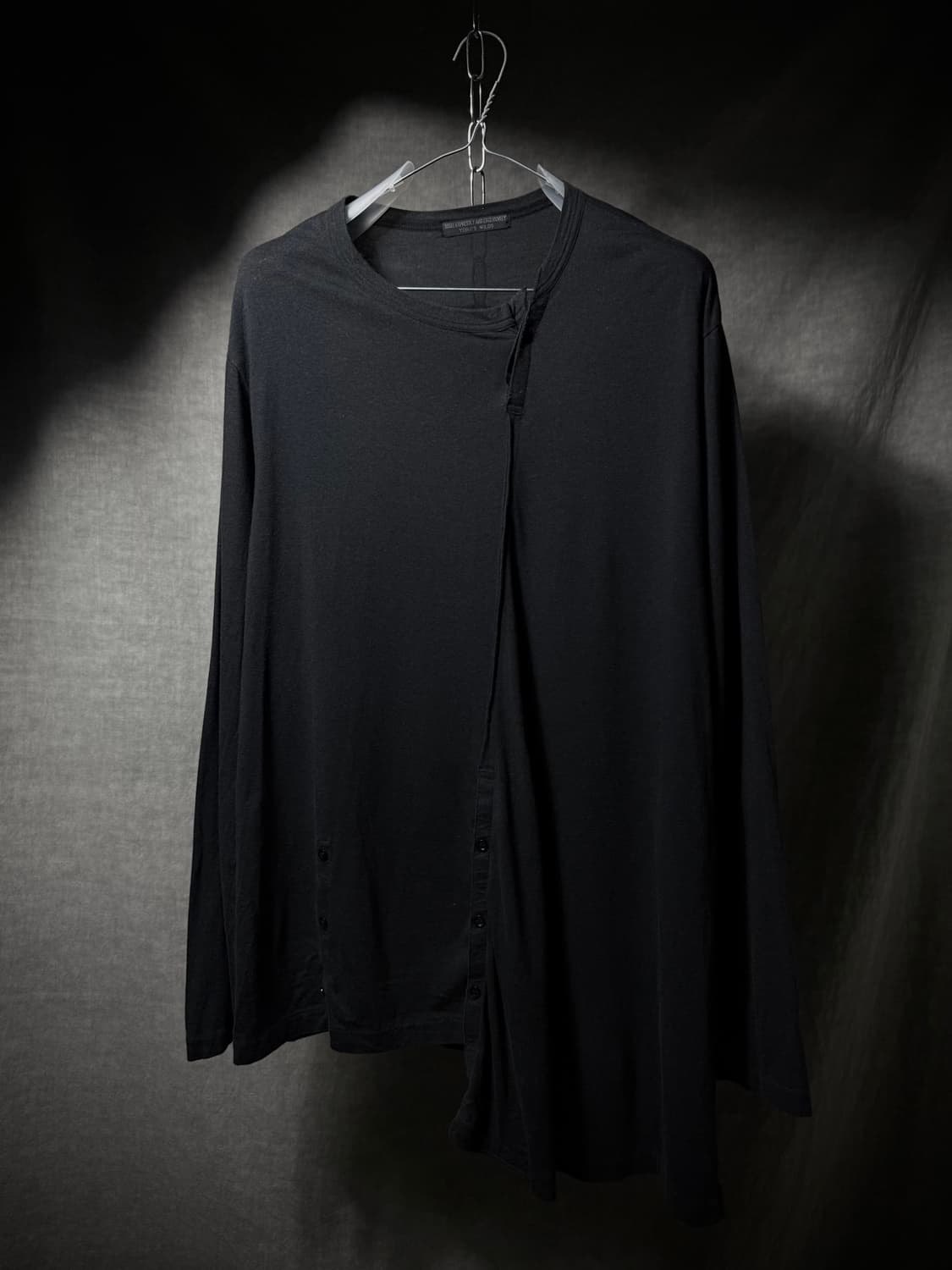 요지야마모토 레귤레이션 비대칭 롱슬리브 상품이미지3