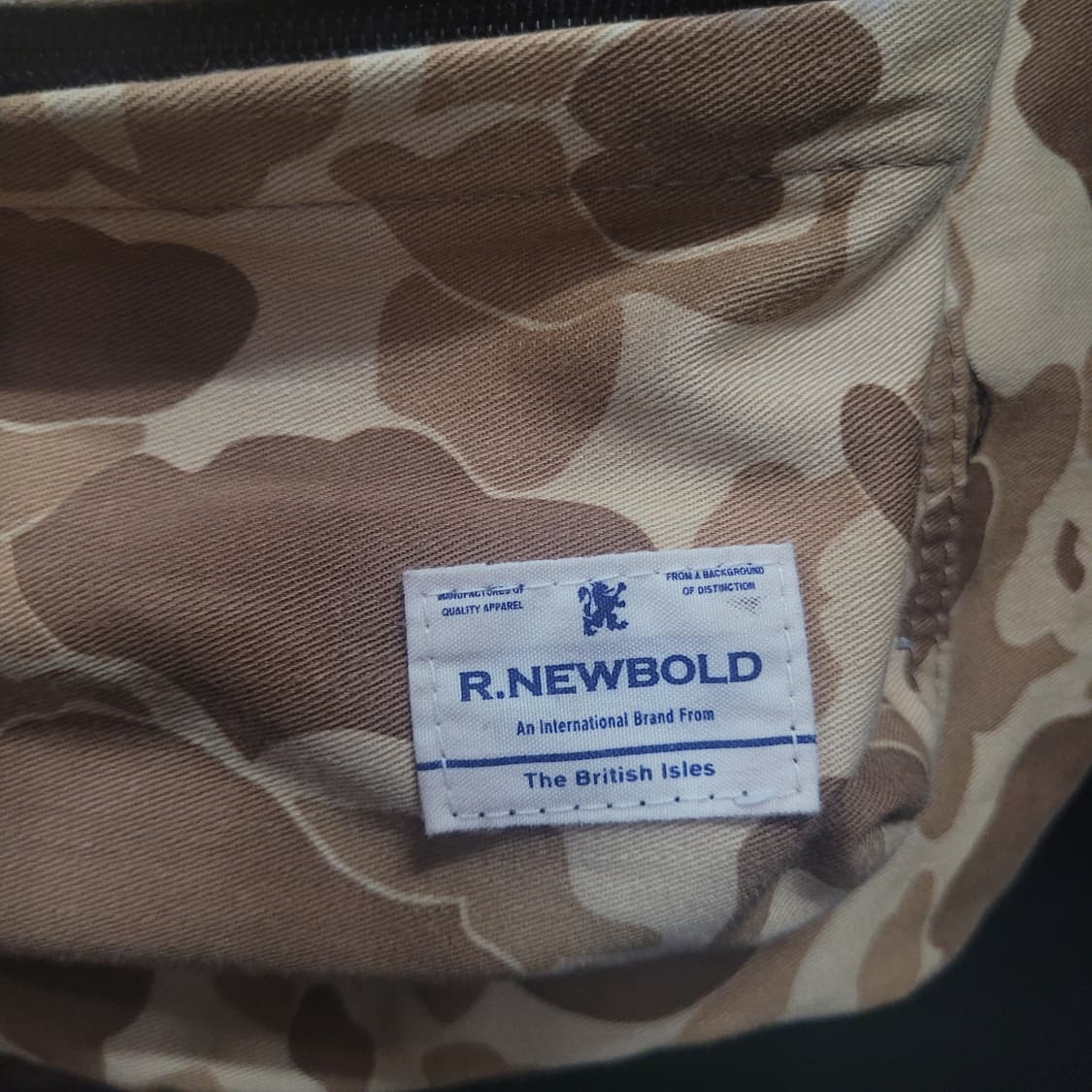 R. NEWBOLD 알뉴볼드 카모 빈티지 백팩  상품이미지3
