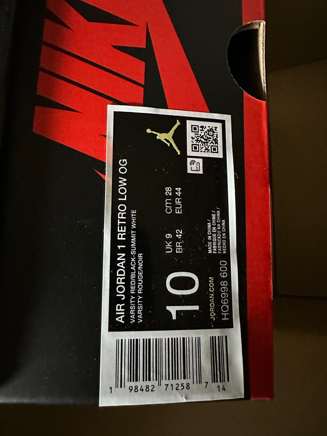 나코탭 조던 1 시카고 로우 280 상품이미지2