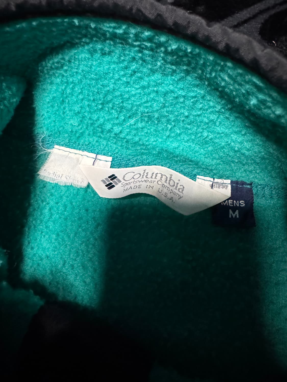 콜롬비아 쿼터 스냅 티 플리스 풀오버 민트 블랙 퍼플 상품이미지5