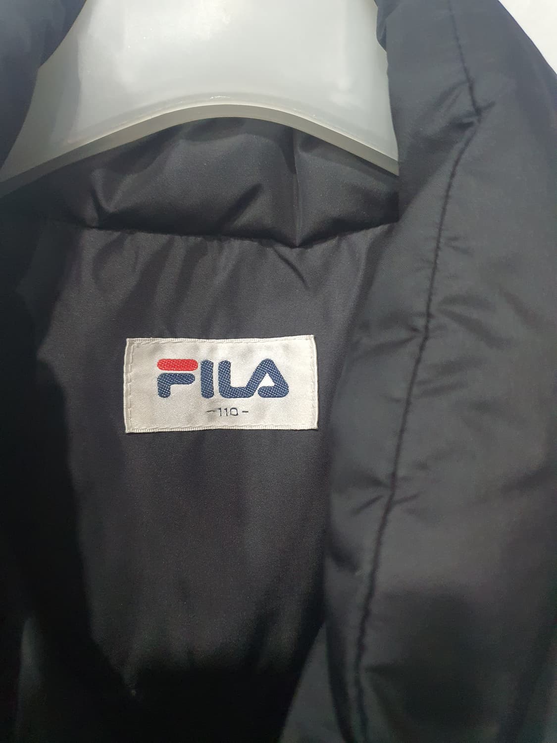 FILA 검정 고스패딩 조끼 상품이미지4