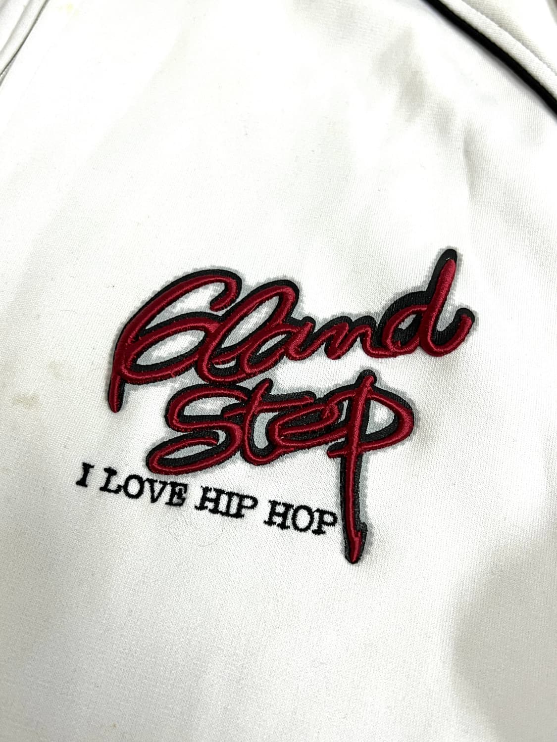90s 빈티지 힙합 프린팅 올드스쿨 져지 후드 트랙탑 L 상품이미지6