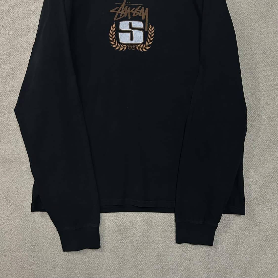 (XL) 스투시 S 리쓰 피그먼트 다이드 롱슬리브 티셔츠 상품이미지4