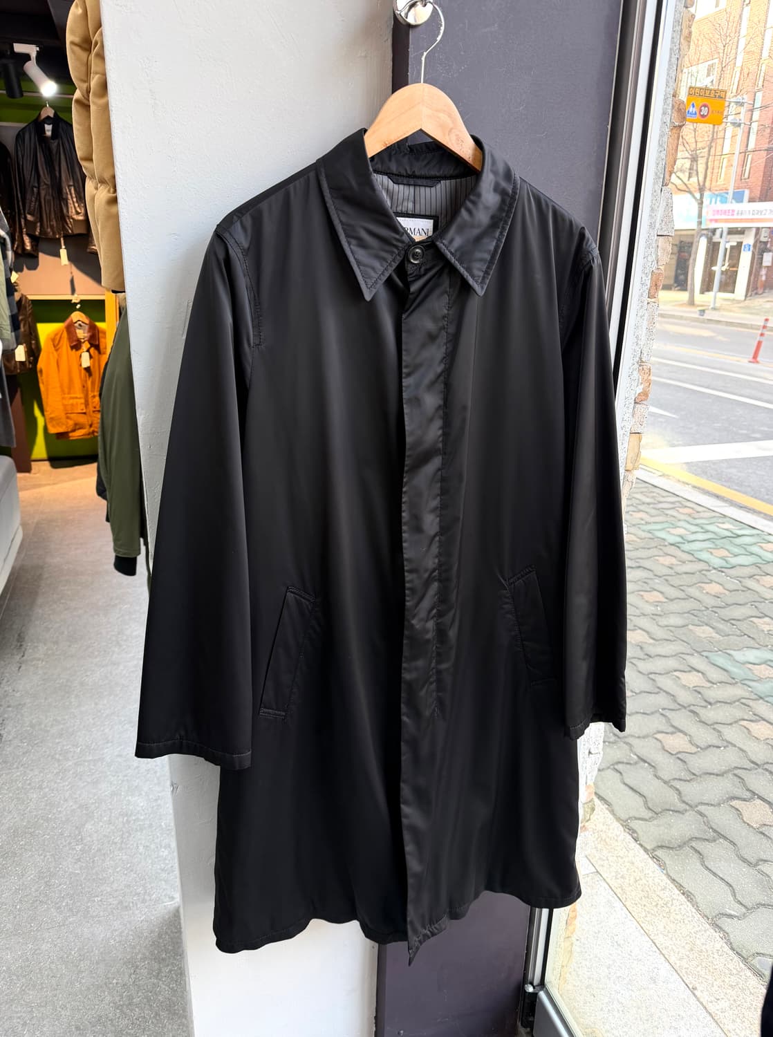 100~105/ 아르마니 꼴레지오니 기능성 패딩 롱코트 자켓 상품이미지2