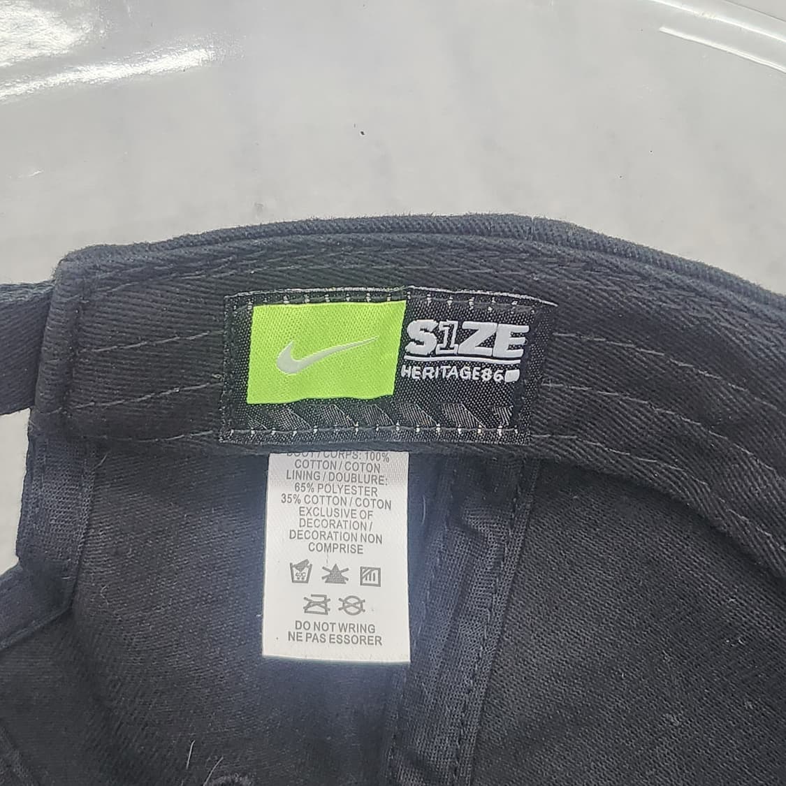 나이키 헤리티지86 블랙 볼캡 프리사이즈  상품이미지7