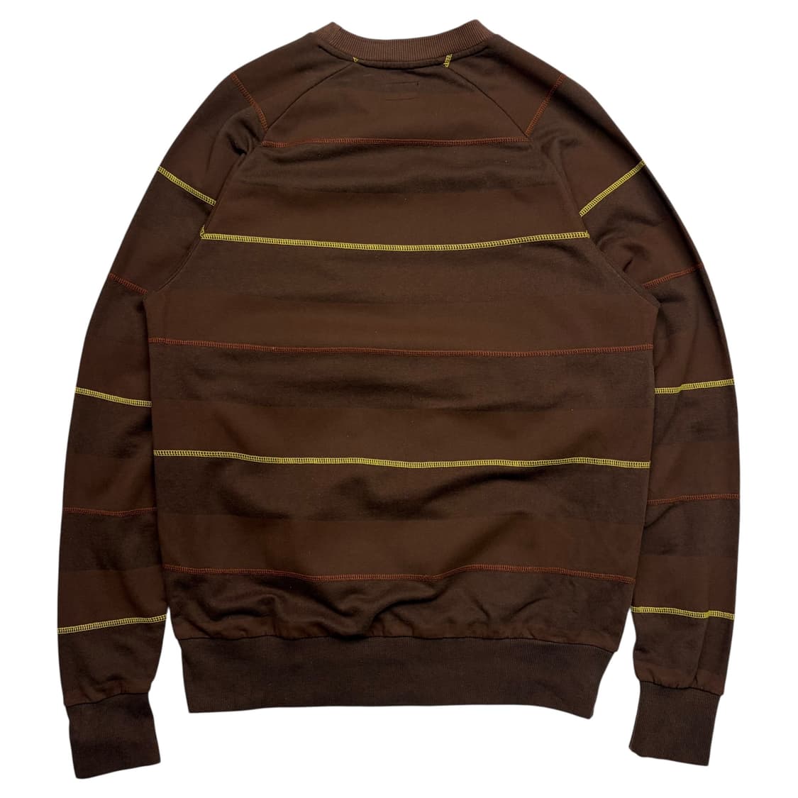 DC Shoes 빈티지 브라운 스트라이프 스웻셔츠 M 상품이미지4