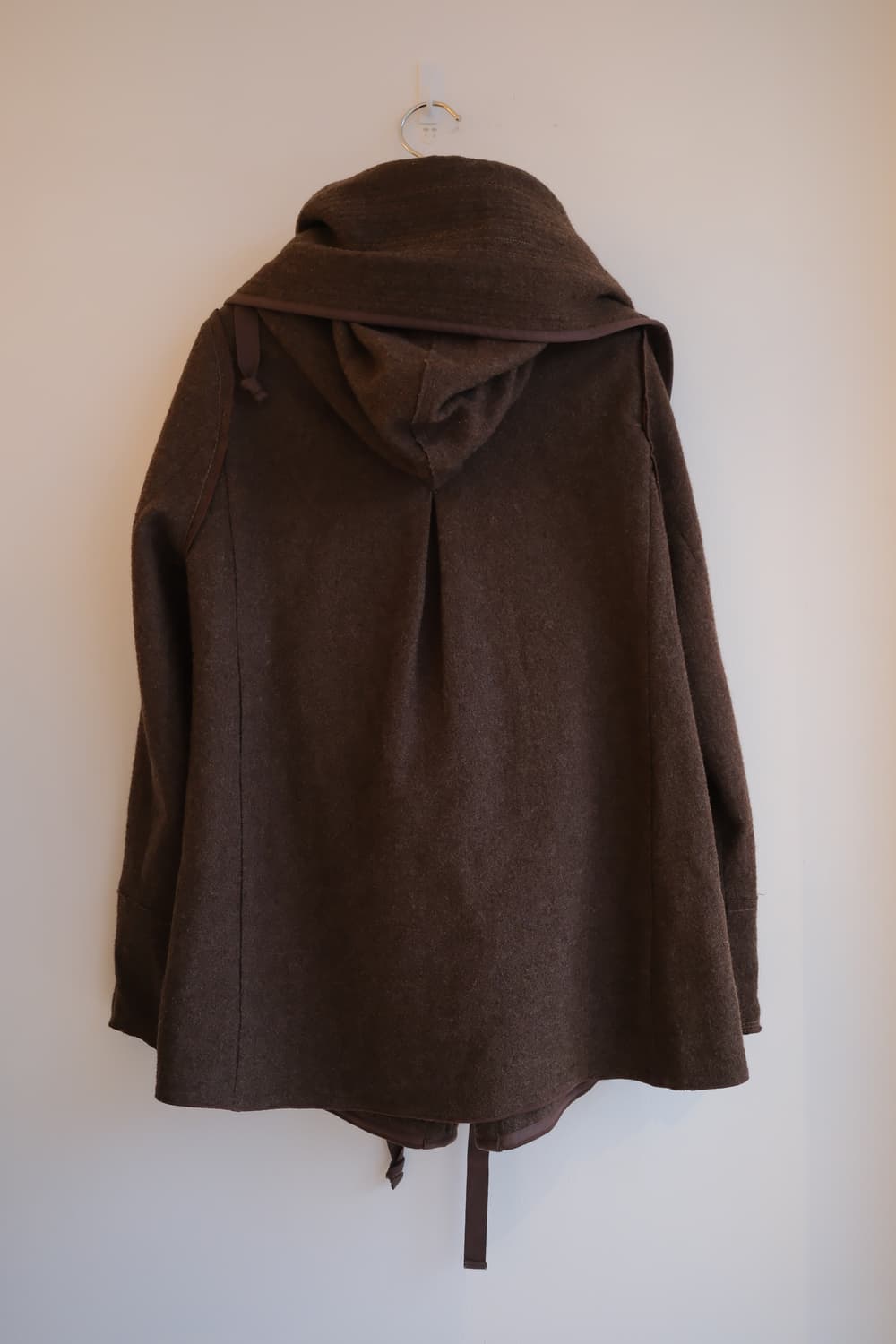 00s Bondage drape hood coat 상품이미지8