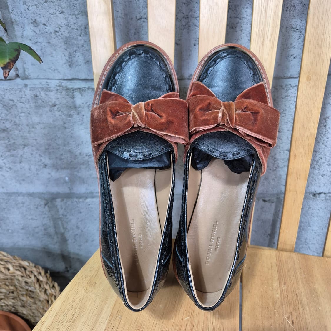 소니아리키엘 sonia rykiel 리본슈즈 38 하구미룩/모리룩 상품이미지7