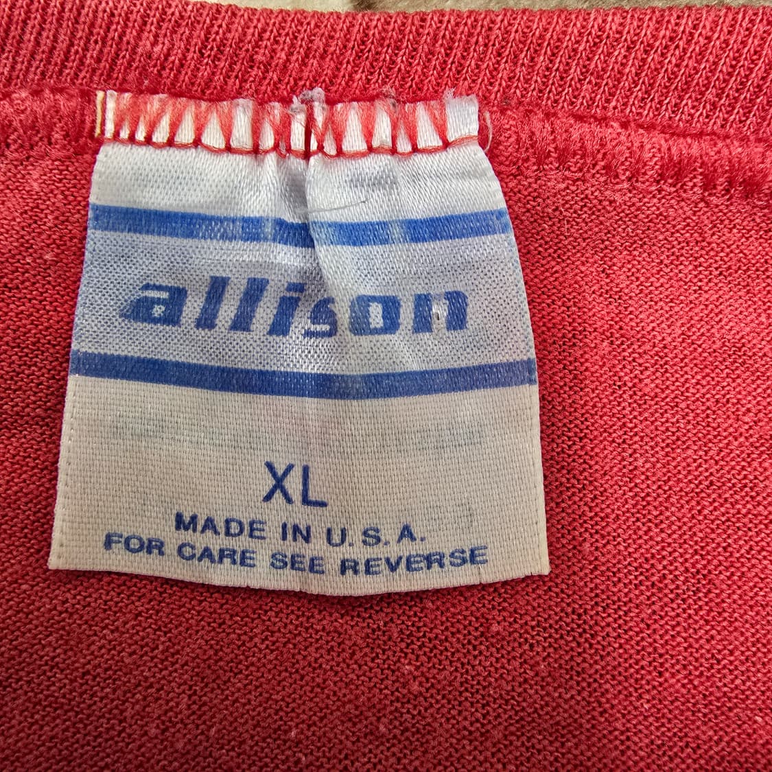 Vintage 80s 싱글스티치 루프휠 미키 티셔츠 XL 상품이미지3