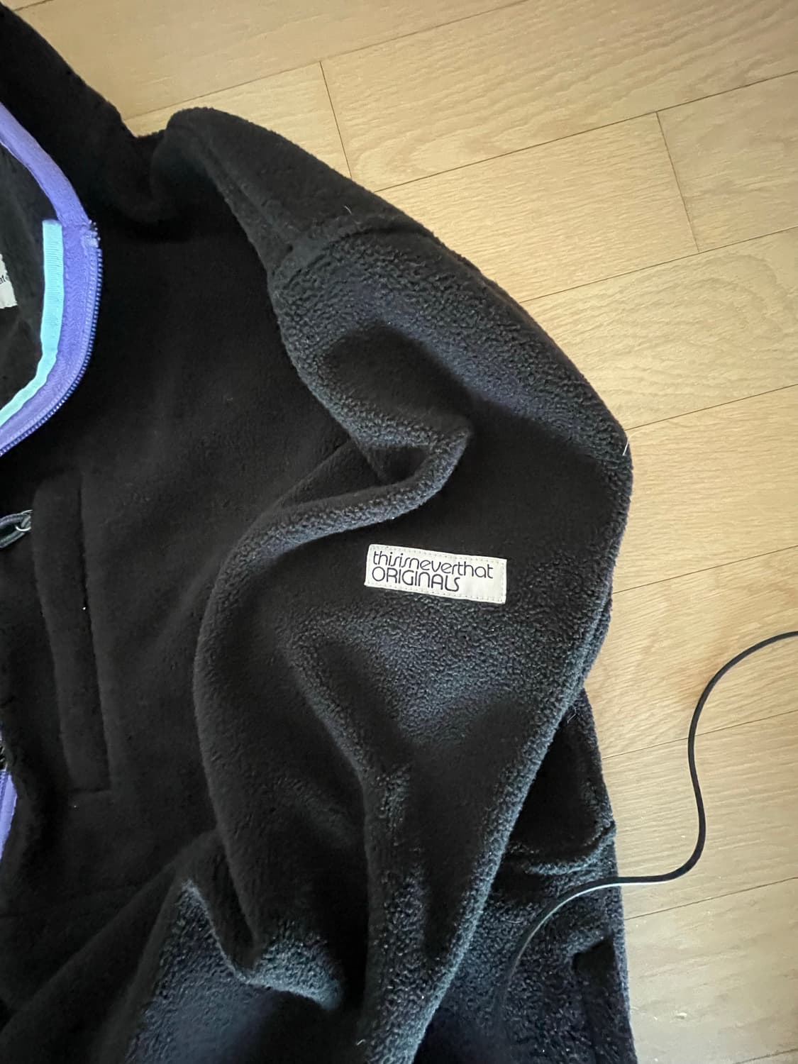 thisisneverthat 하프집업 플리스 상품이미지3