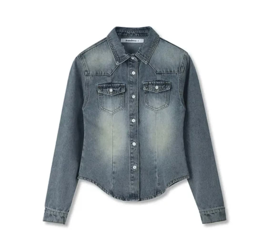 어반드레스 데님셔츠 상품이미지1
