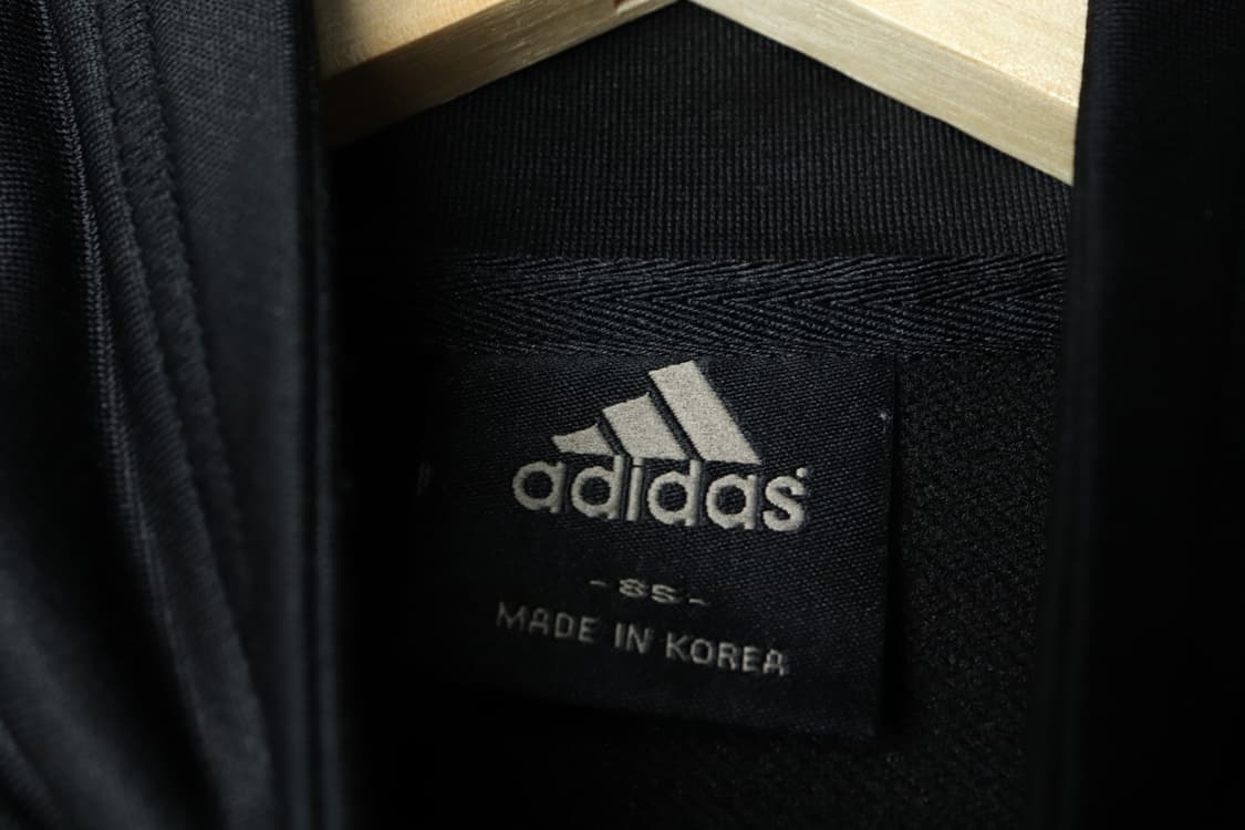 W(S) 아디다스 집업 바람막이 점퍼자켓 져지 블랙 삼선-H30069 상품이미지6