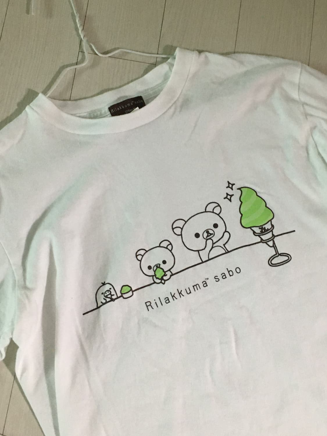 일본 공식 리락쿠마 티셔츠 L 상품이미지1