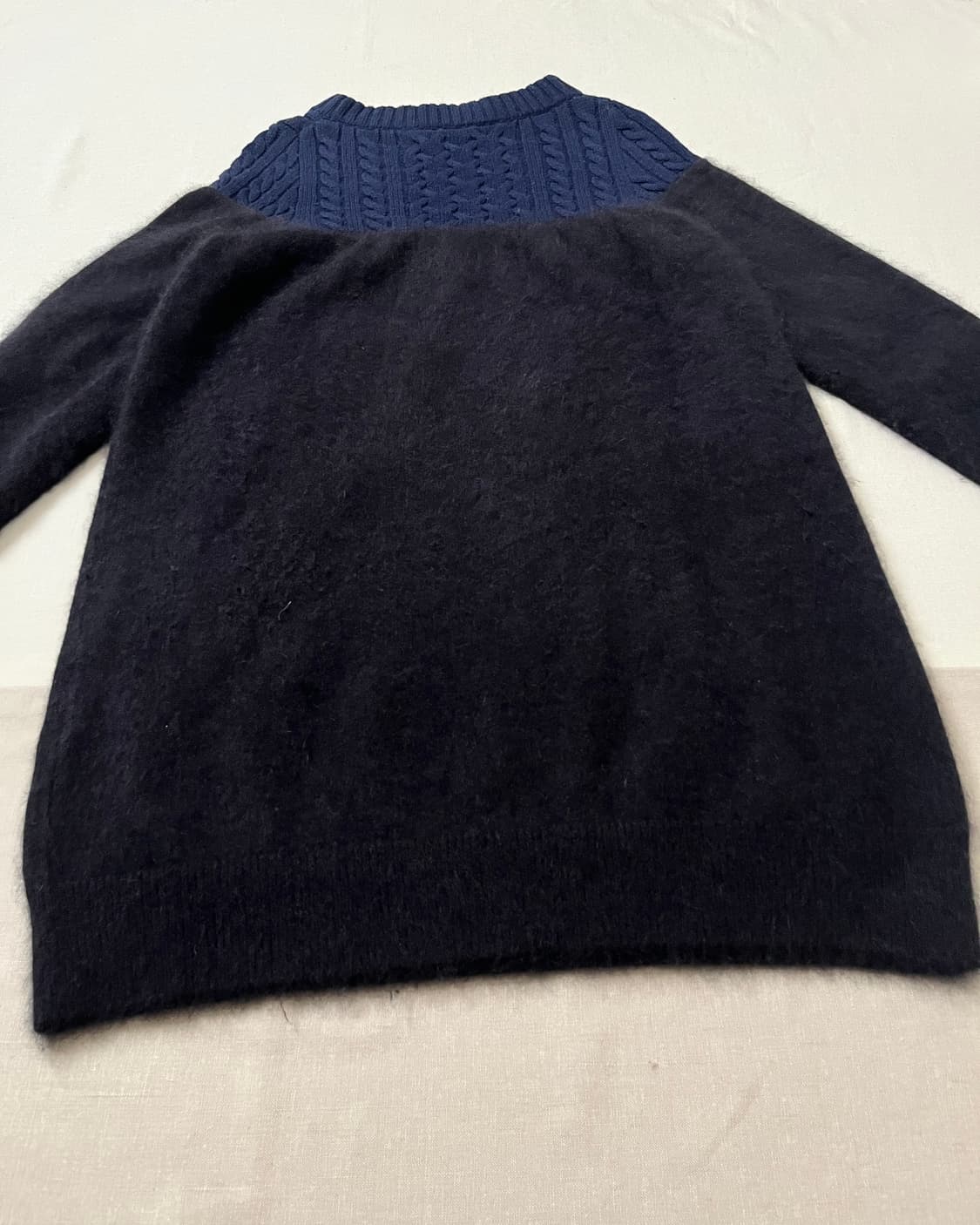 사카이 도킹 롱 니트 케이블&앙고라 sacai 상품이미지4