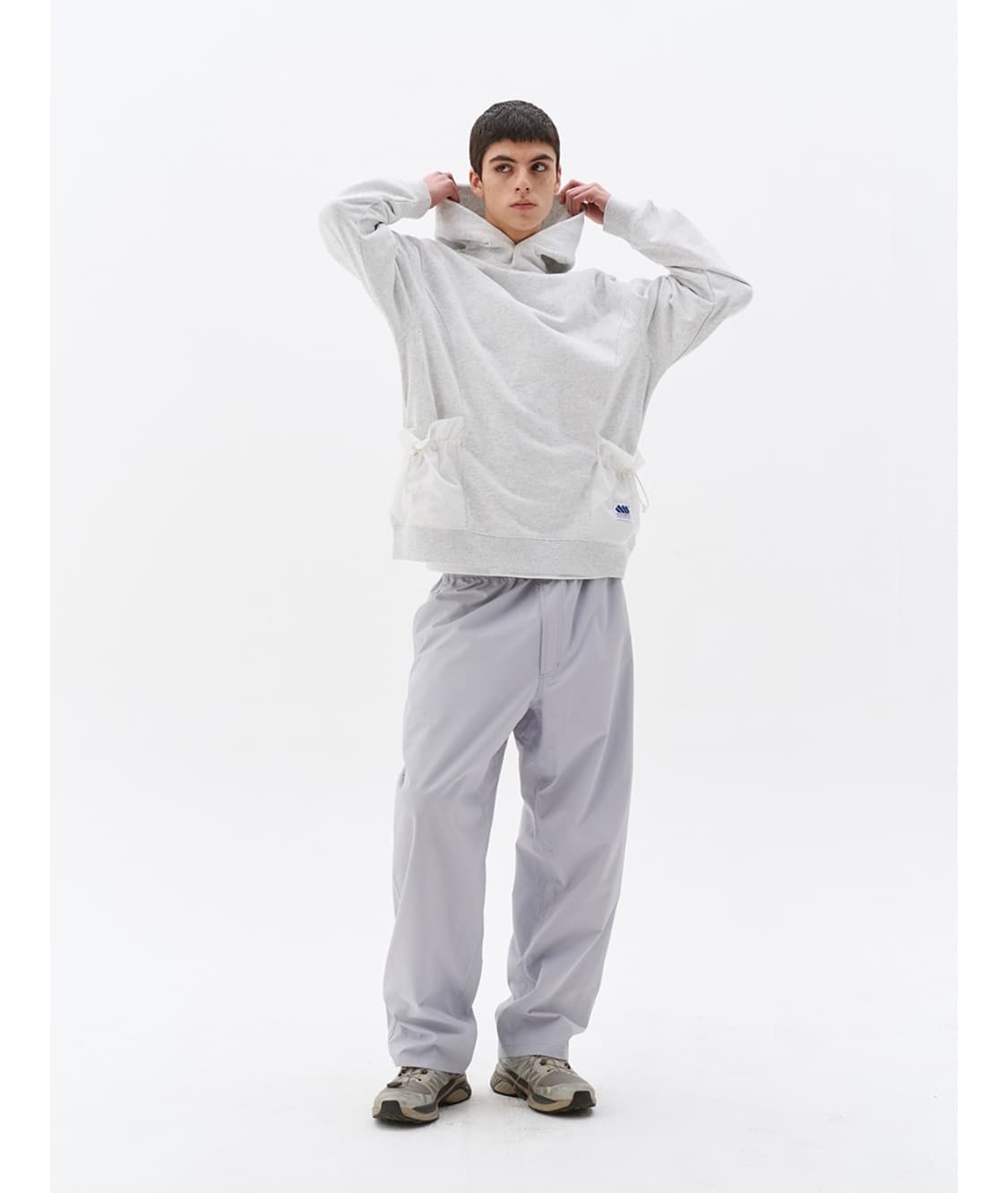 Gear Pocket Hoodie Pullover Melange 상품이미지4