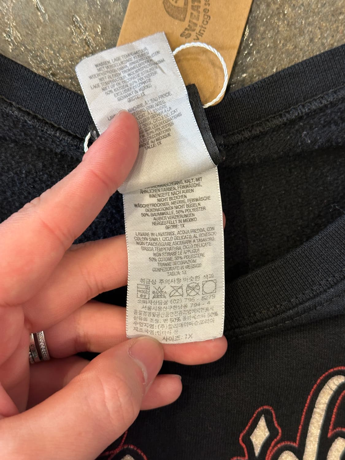 할리 데이비슨 데미지드 스웻셔츠 XL 상품이미지6