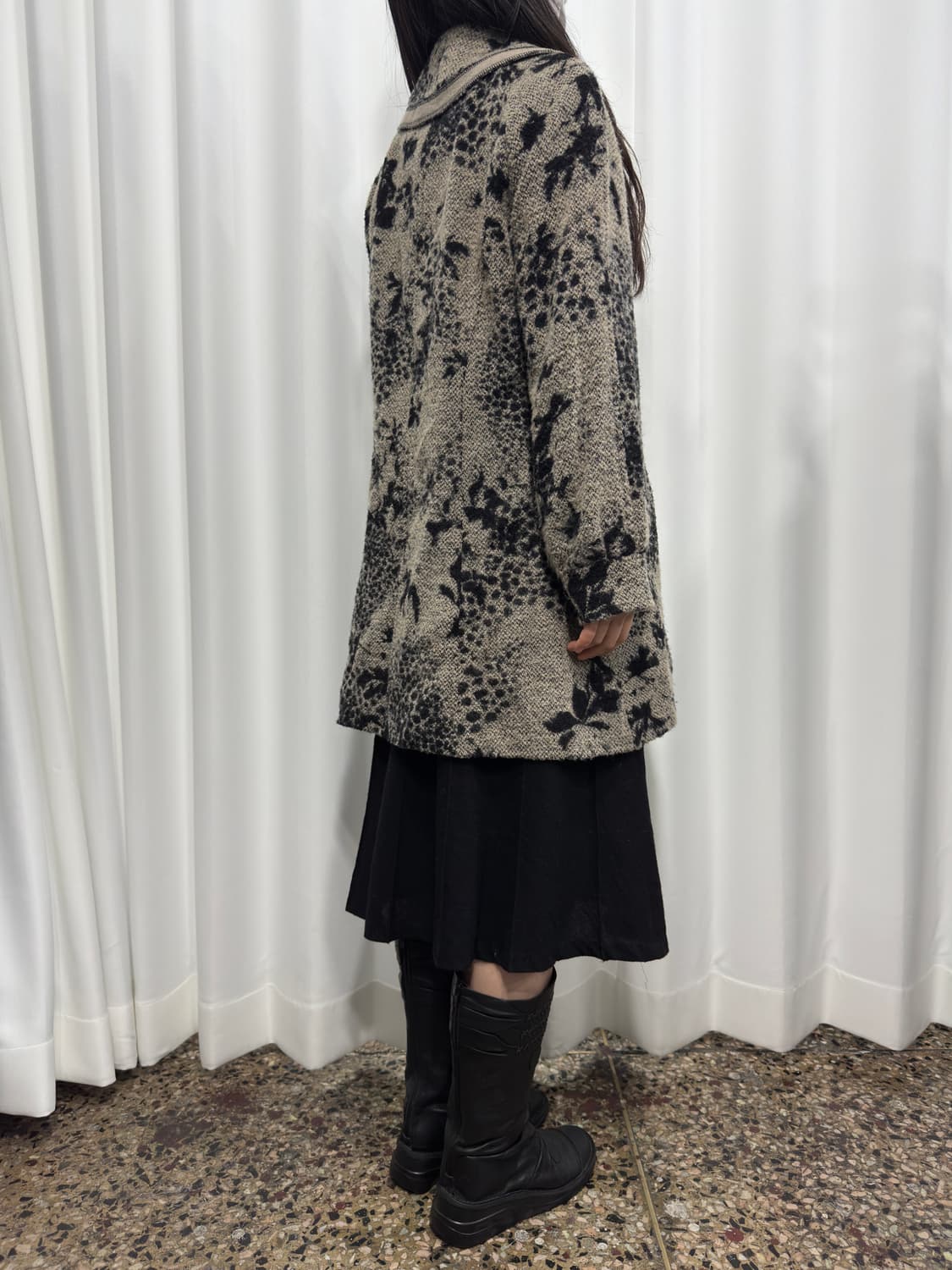 pattern coat 상품이미지5