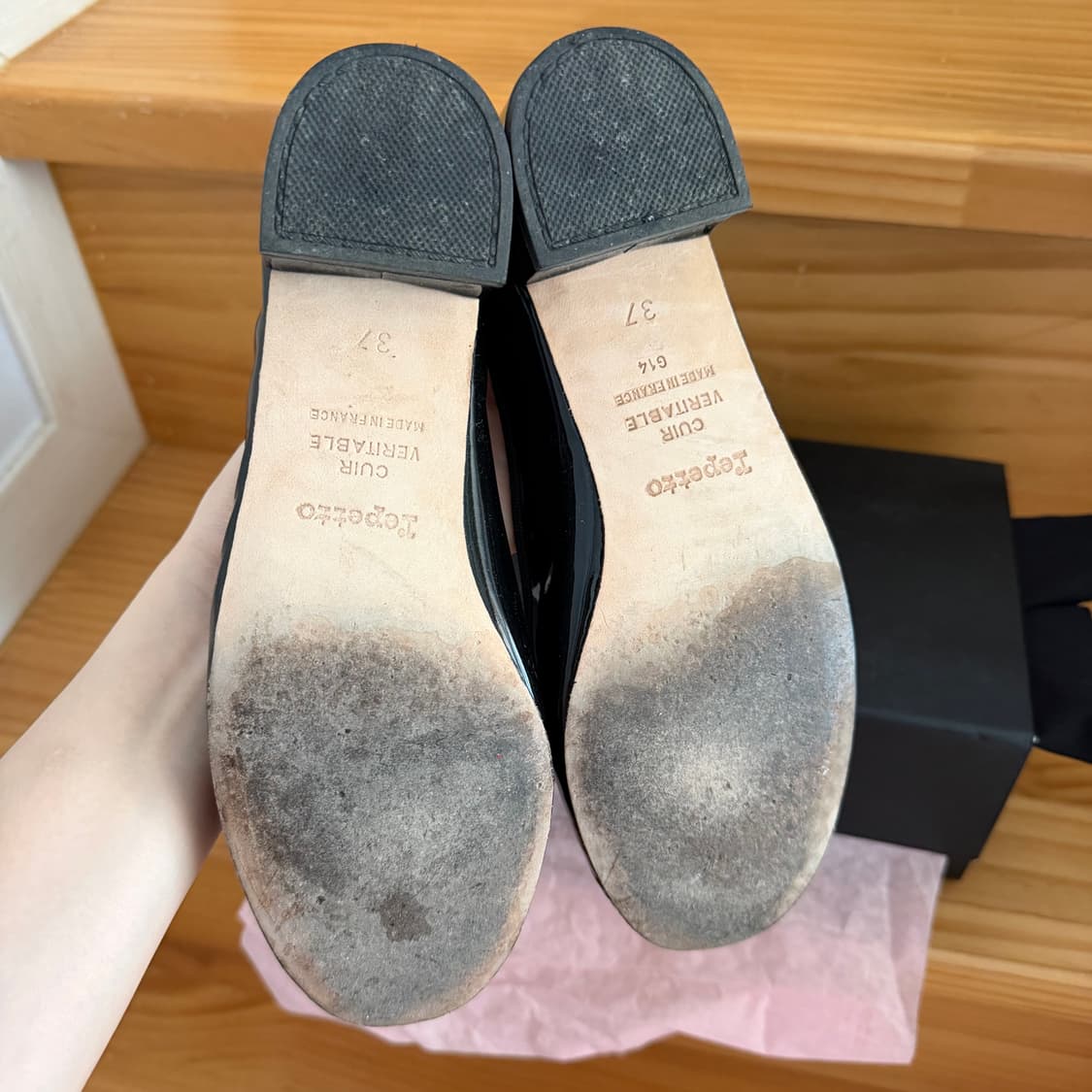 repetto 레페토 37 까미유 블랙 상품이미지3