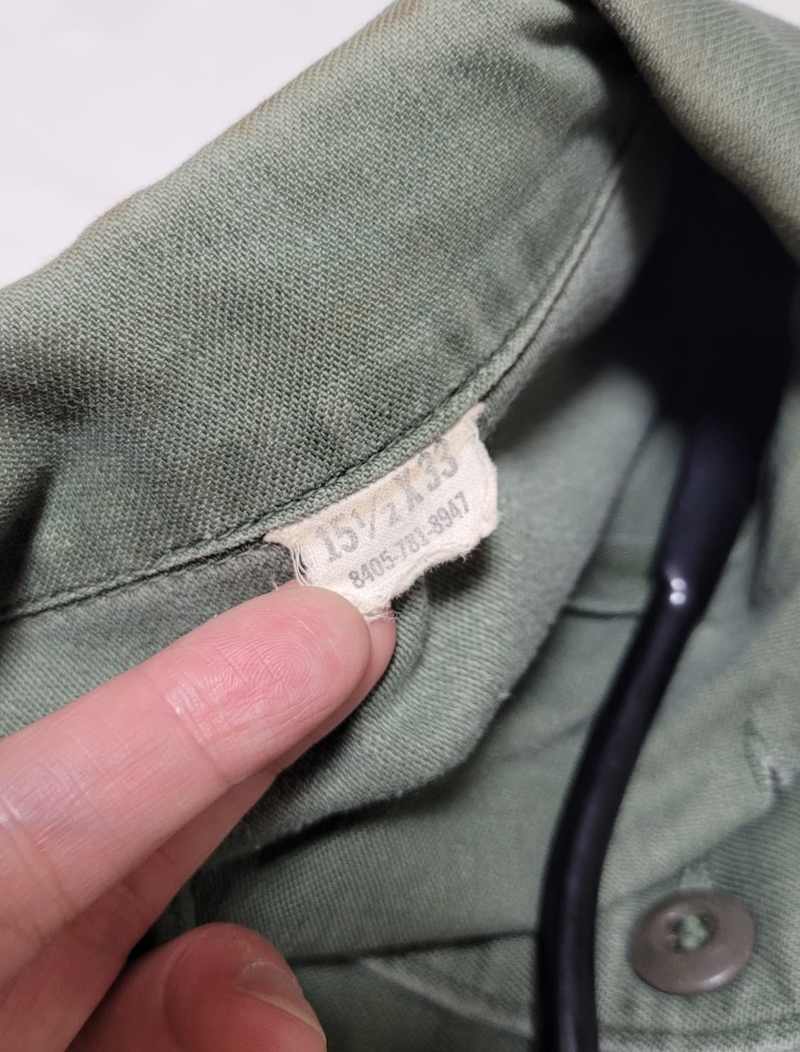 70's US Army og-107 utility shirt 상품이미지4