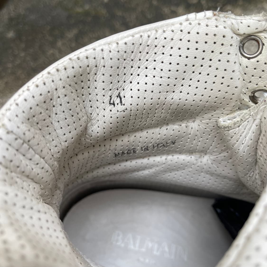 [41] BALMAIN 2014 아카이브 하이탑 스니커즈(260~265) 상품이미지10