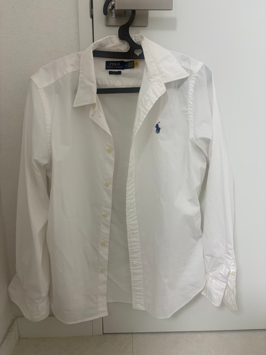 폴로 랄프로렌 클래식핏 화이트 셔츠 UK10 상품이미지1