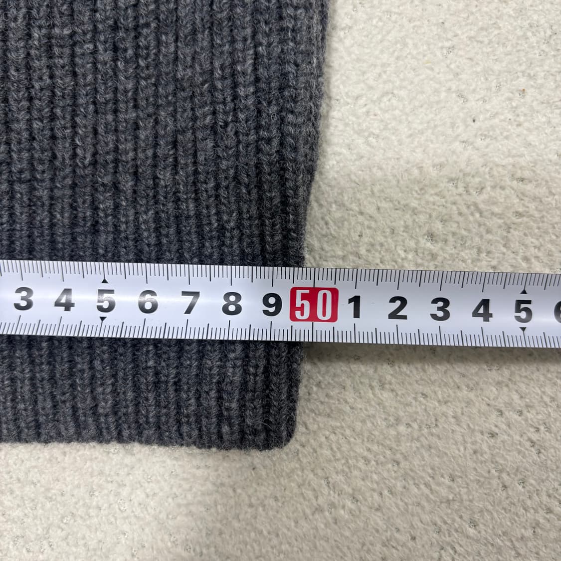 S 무신사스탠다드 울 미디엄 그레이 가디건 1205 상품이미지7