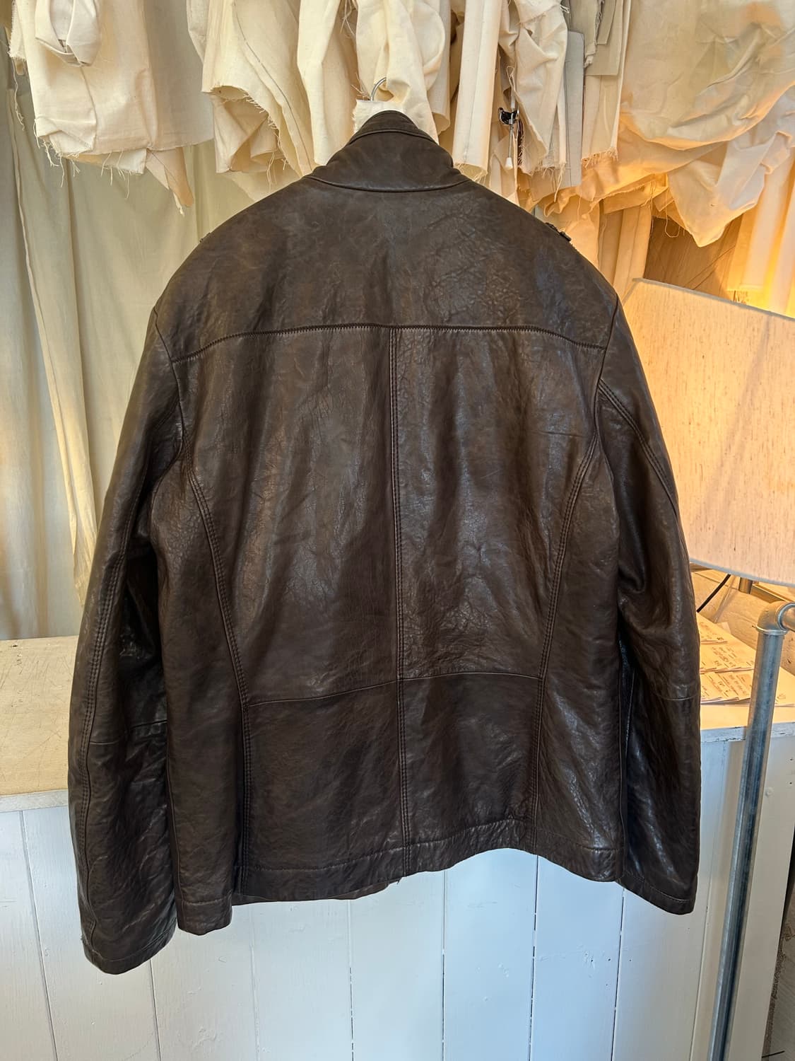 Hugo Boss orenge 레더자켓 상품이미지6