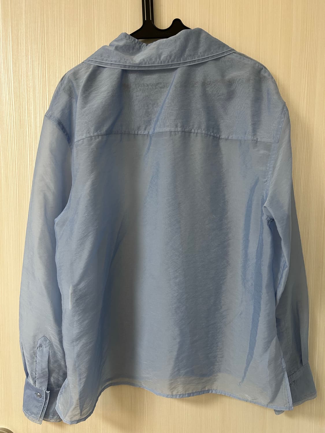 더일마 시스루 오간자 블라우스 | 새상품 상품이미지2