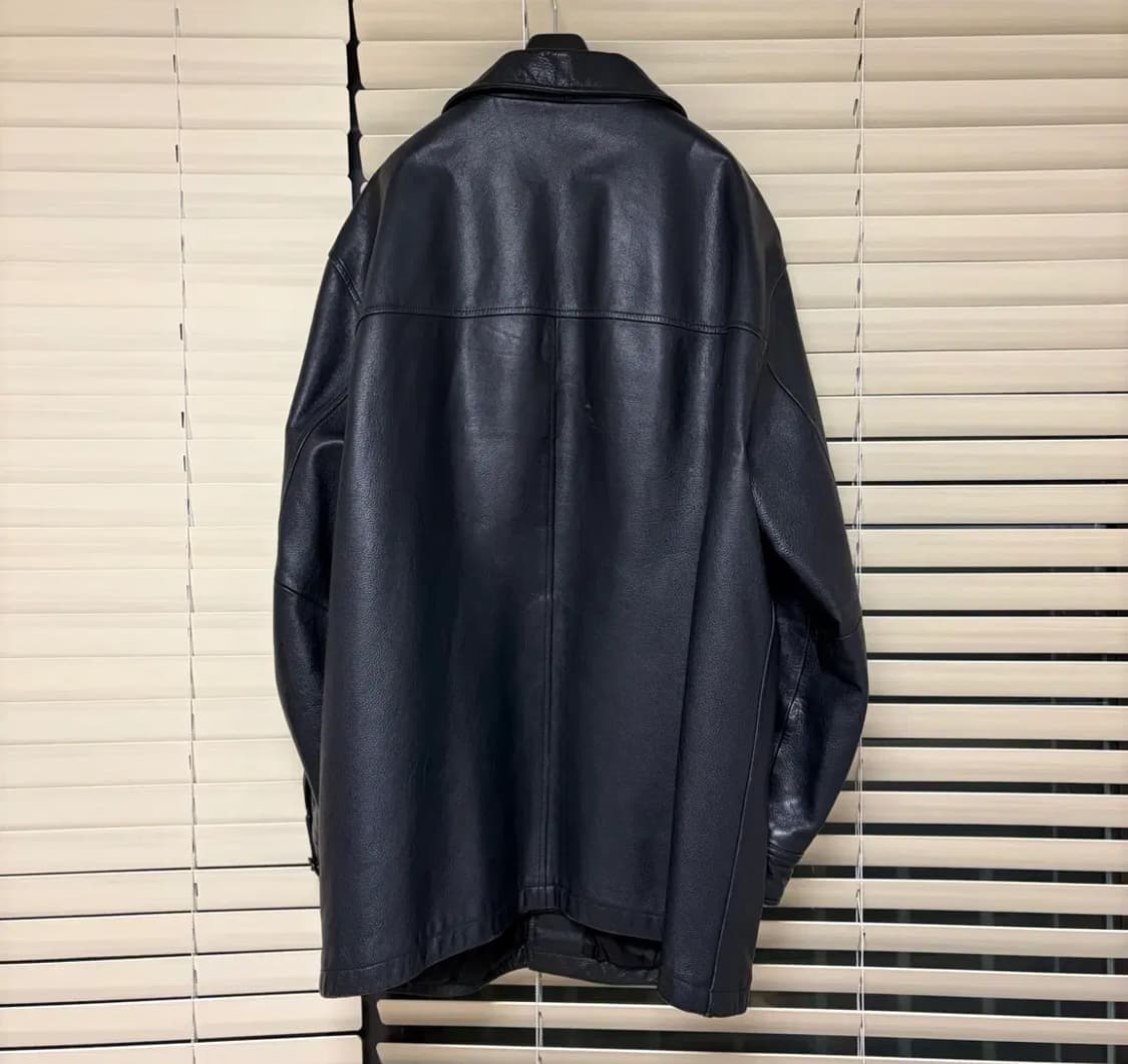 90s GAP 카우 하이드 레더 카코트 레더 자켓 상품이미지2