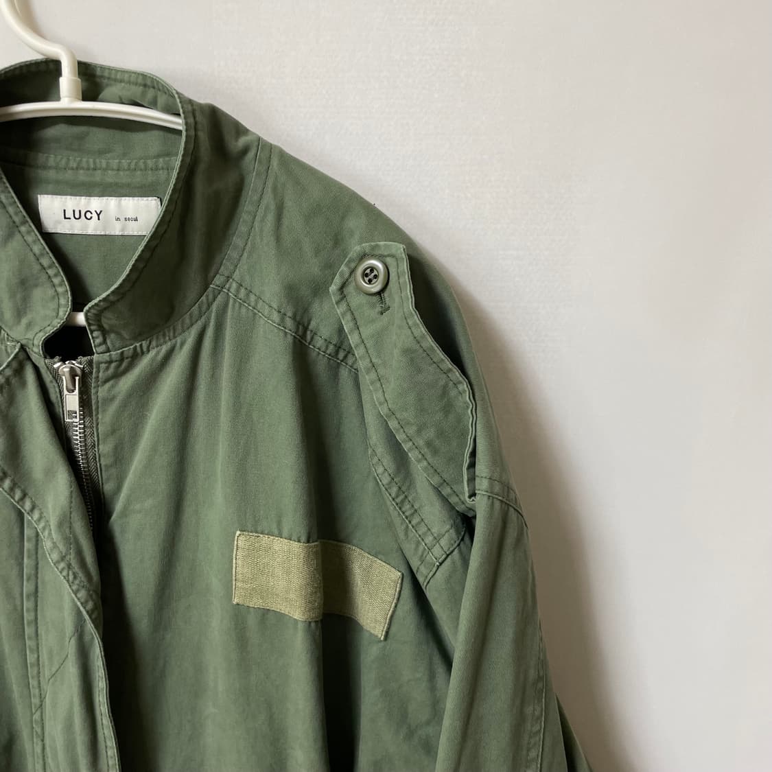 [ F ] 루시 여성 오버사이즈 개파카 야상 상품이미지3