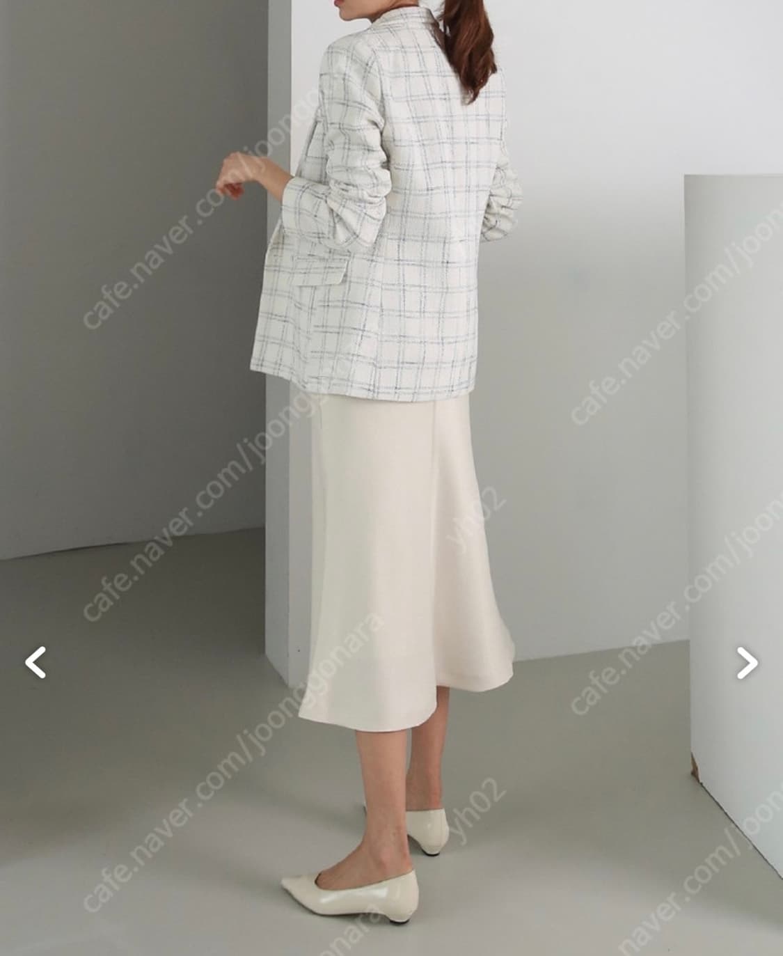 더 실루엣 de silhouette 트위드자켓 상품이미지6