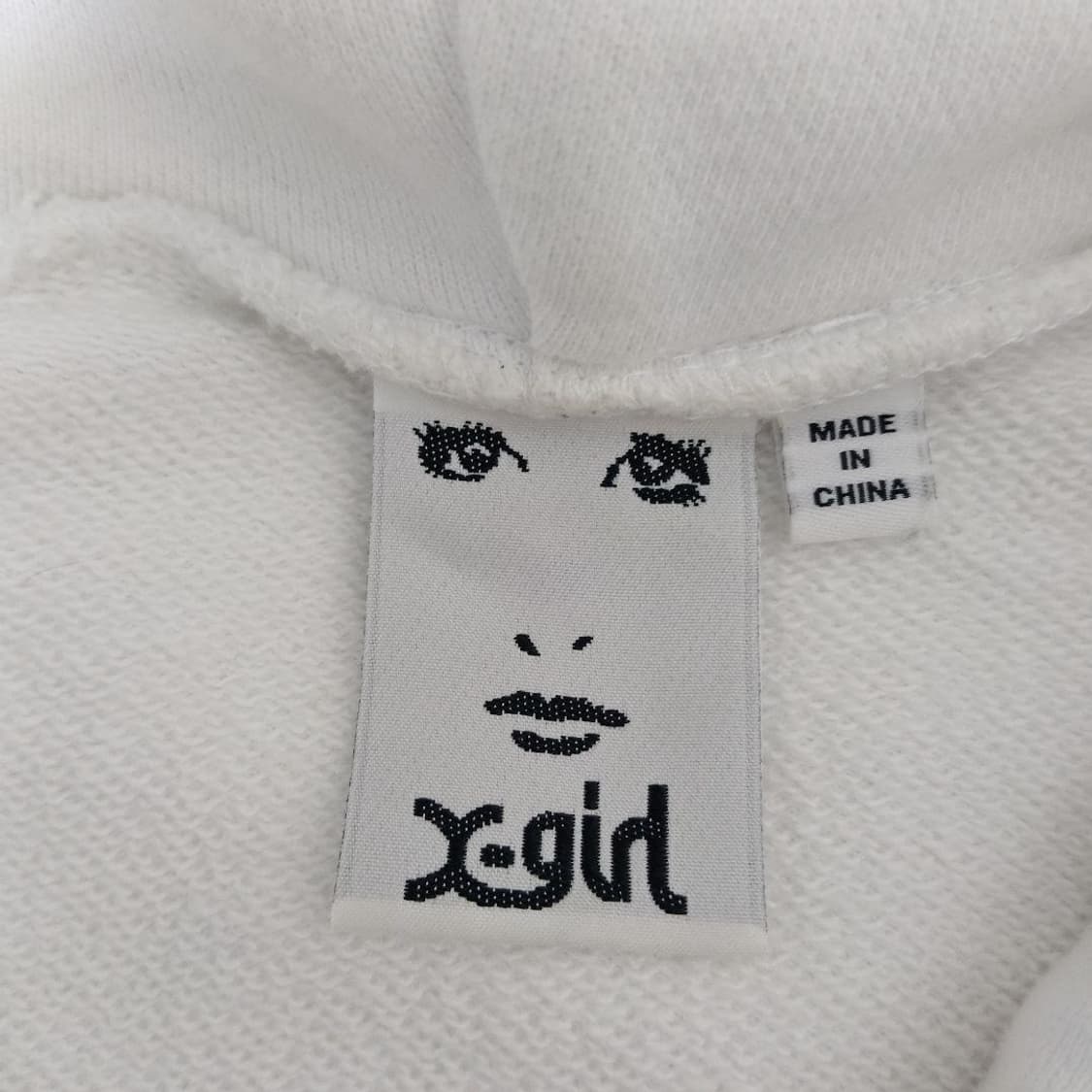 히스테릭 글래머 콘토트 유어셀프 그래픽 후드티 상품이미지5