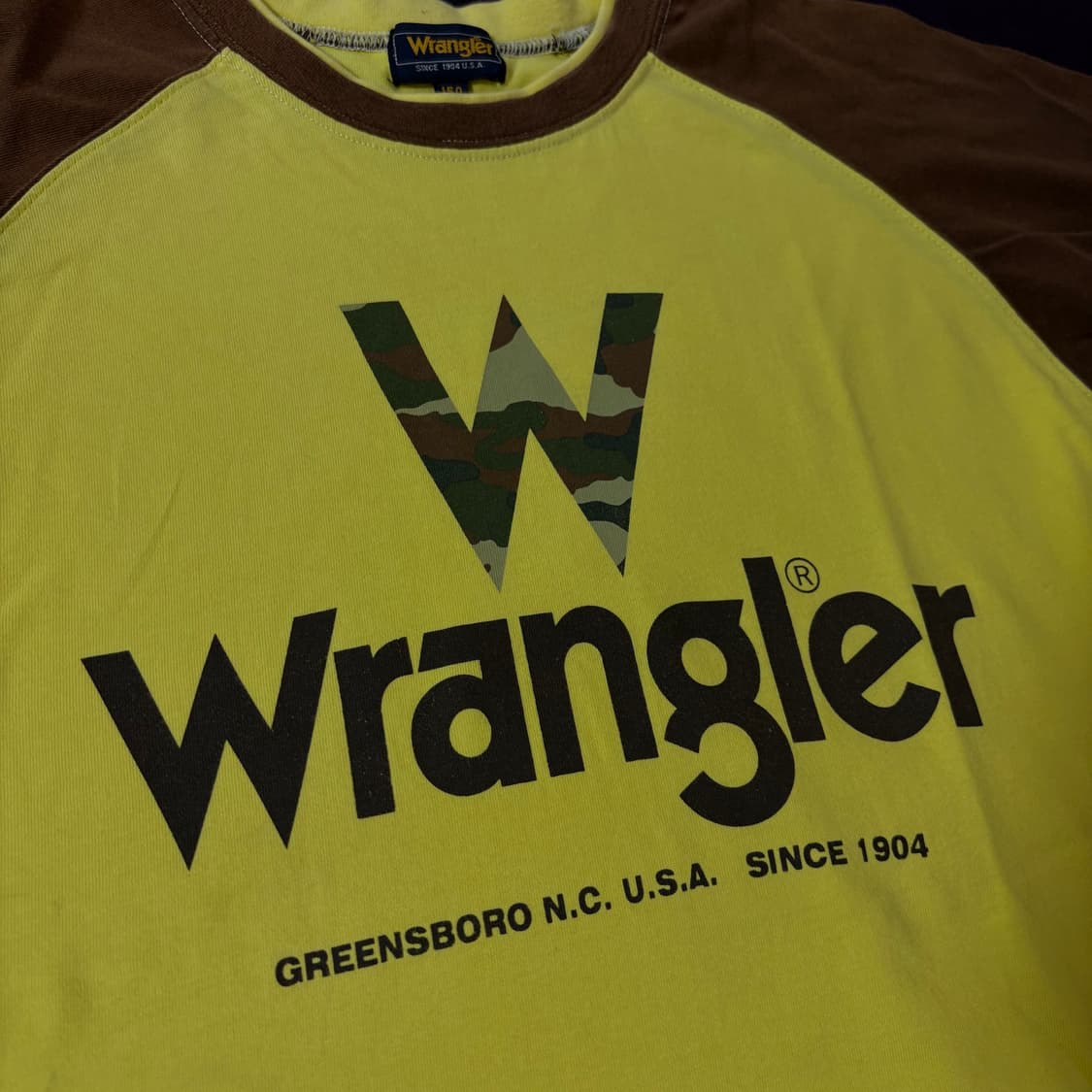 Wrangler Logo Raglan Tee 상품이미지2