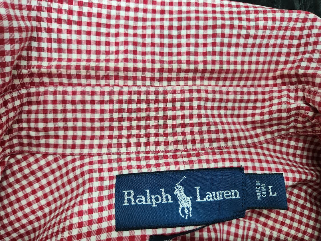 폴로랄프로렌체크셔츠L 상품이미지3
