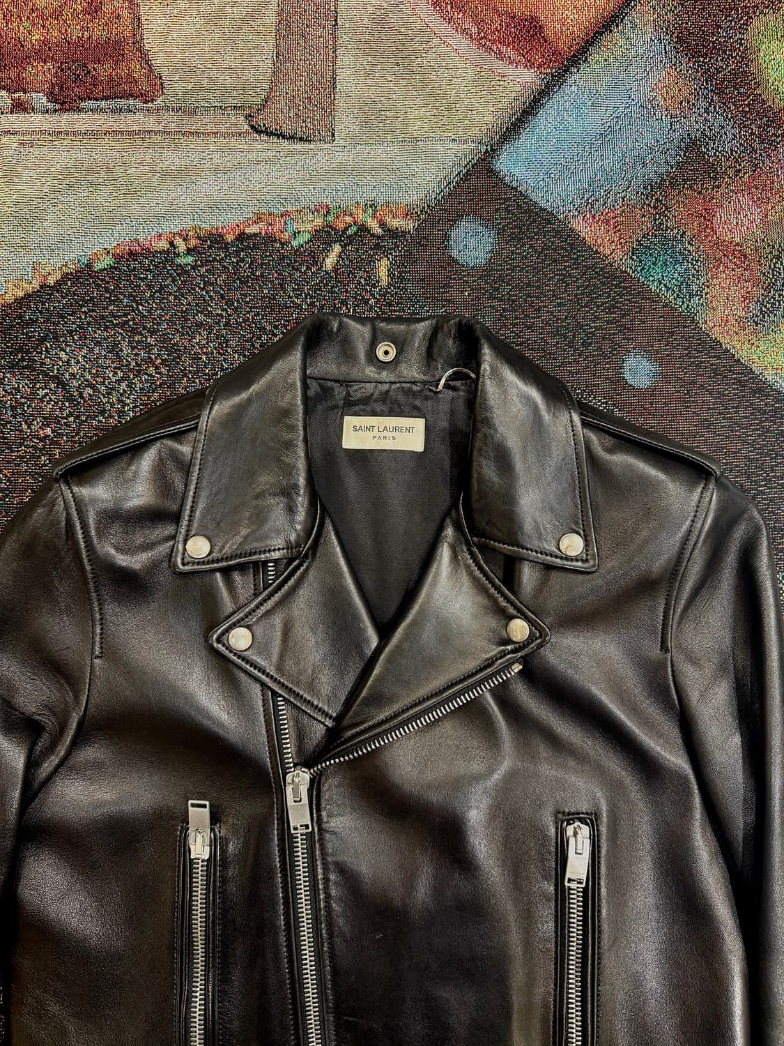 Saint Laurent Biker Jacket 상품이미지3
