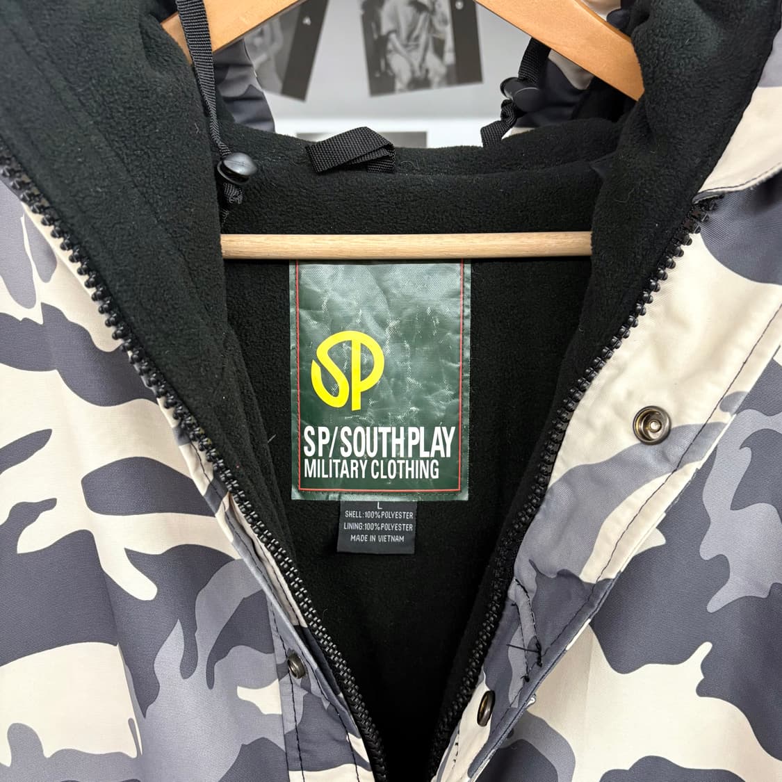 (L) 사우스플레이 카모플라쥬 밀리터리 자켓 상품이미지4