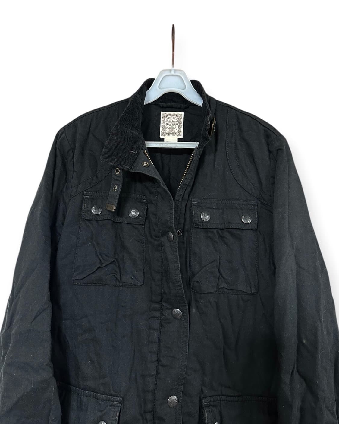 폴로 진스 블랙 여성 필드자켓 상품이미지4