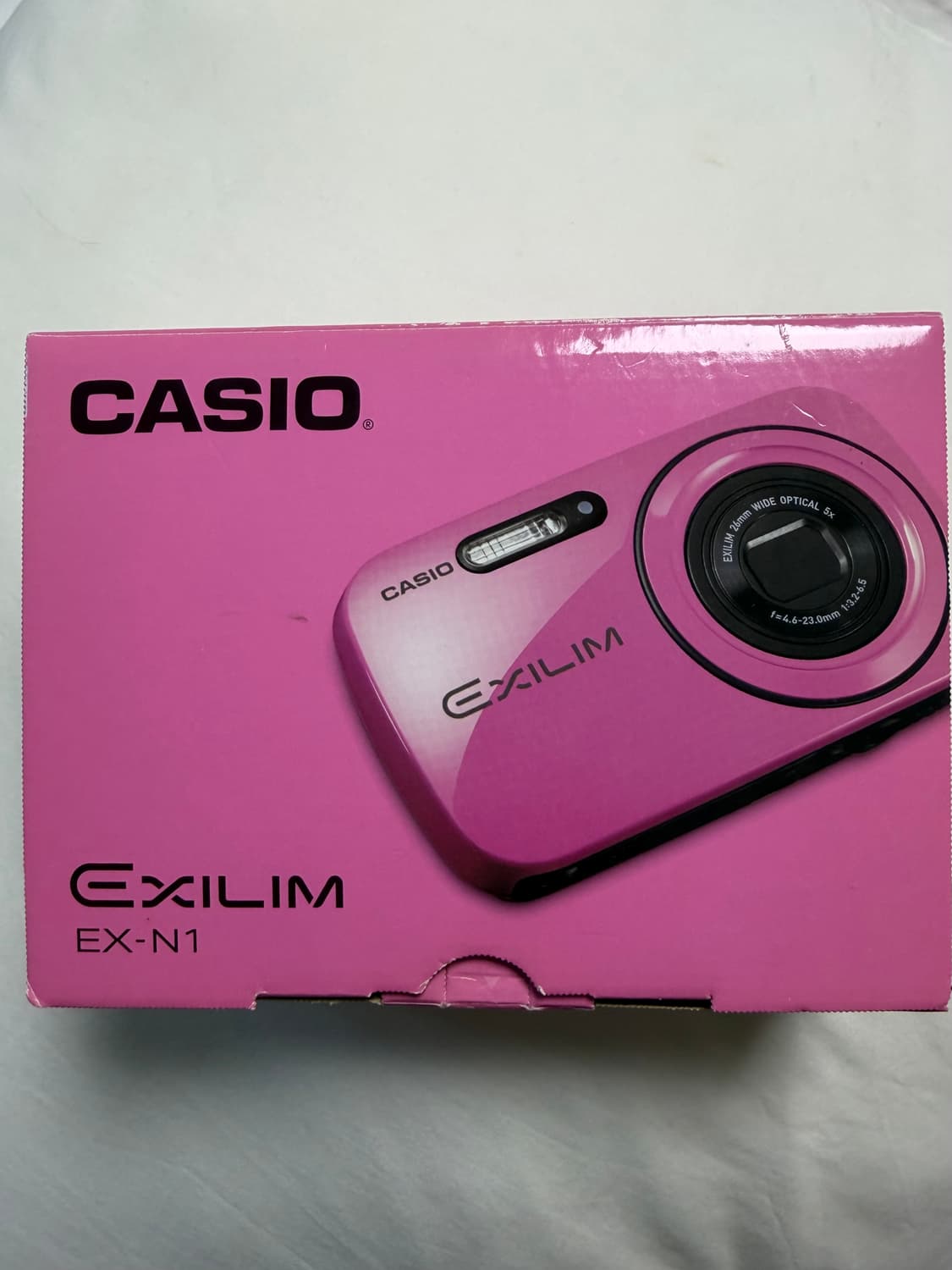 카시오 엑슬림 EX-N1 빈디지카메라 핑크 풀박스 상품이미지1