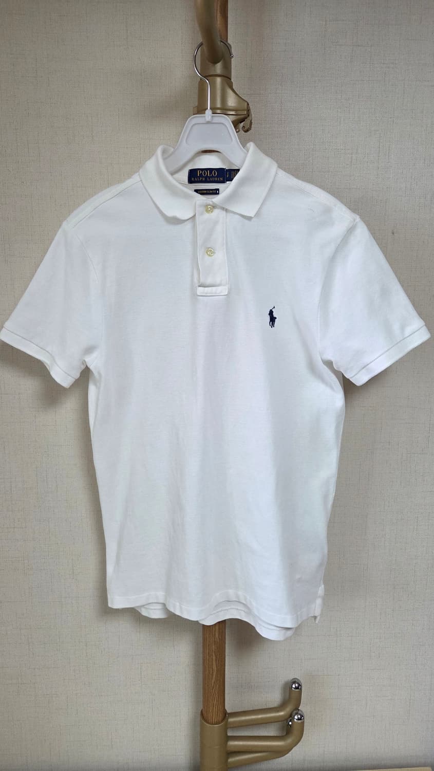 폴로 랄프로렌 화이트 반팔 카라티 상품이미지1