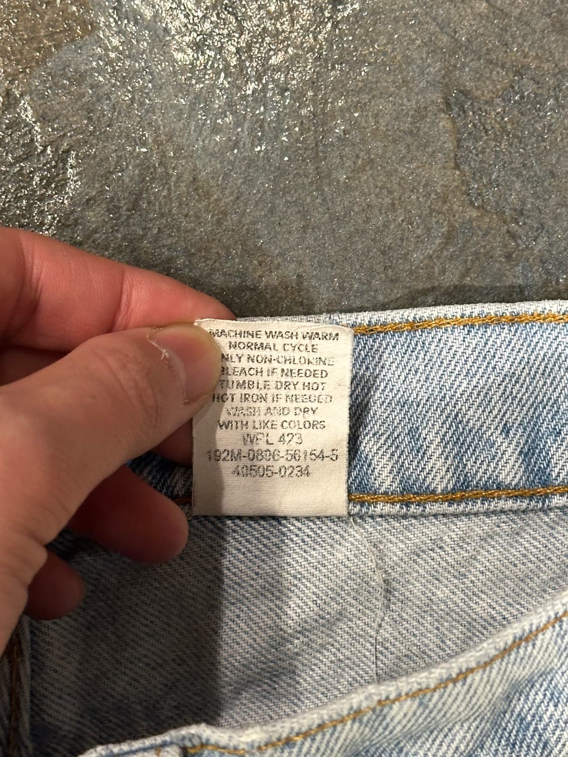 90s 리바이스 orange tab 505 W34 L32 상품이미지4