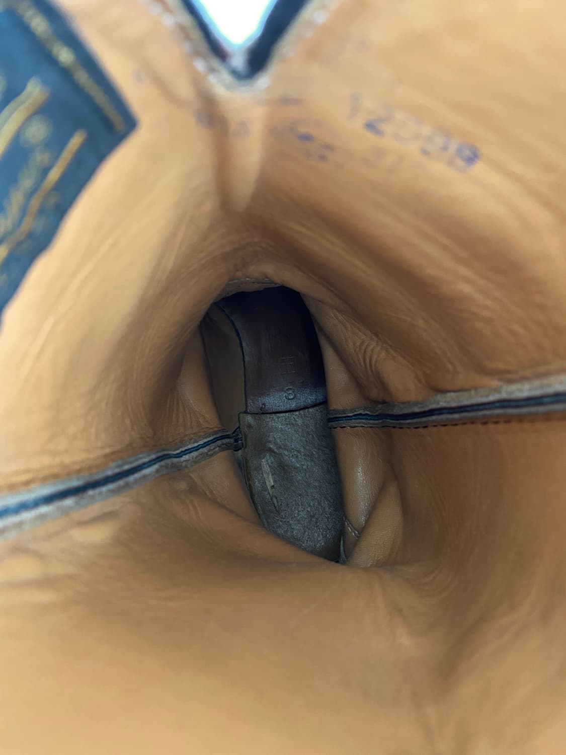 70‘s 에디바우어 레더 풀온 부츠 상품이미지9