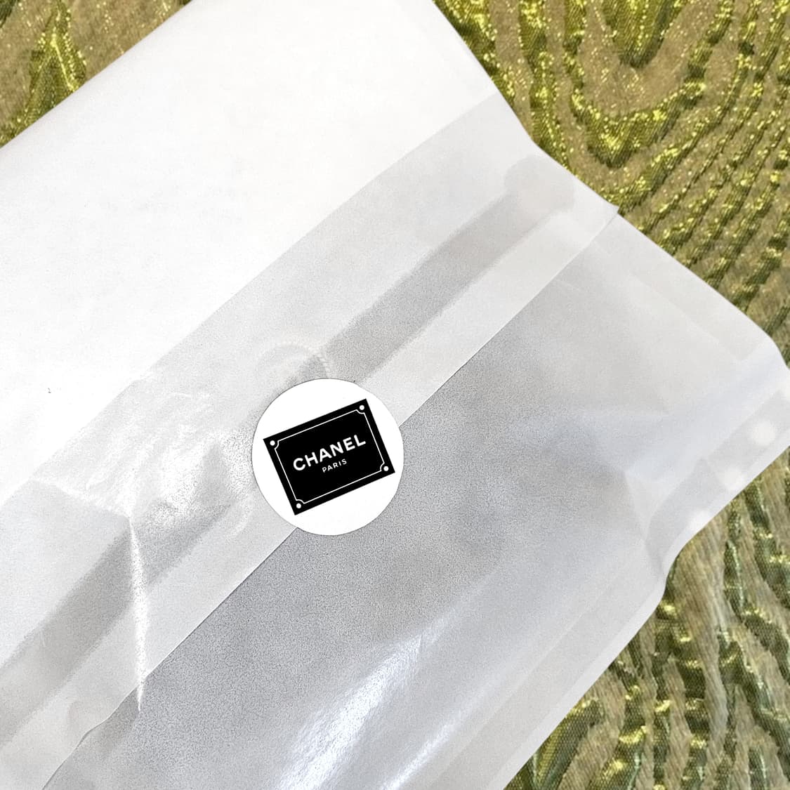 샤넬 빈티지 업사이클링 양가죽 지갑 상품이미지5